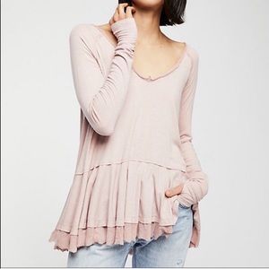 NWT Free People Tangerine Top